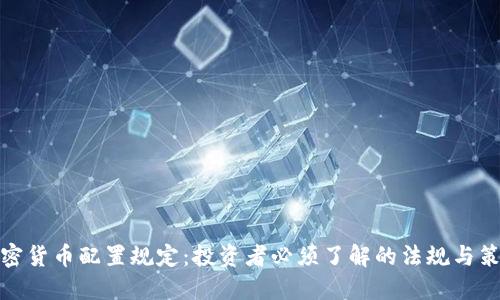 加密货币配置规定：投资者必须了解的法规与策略